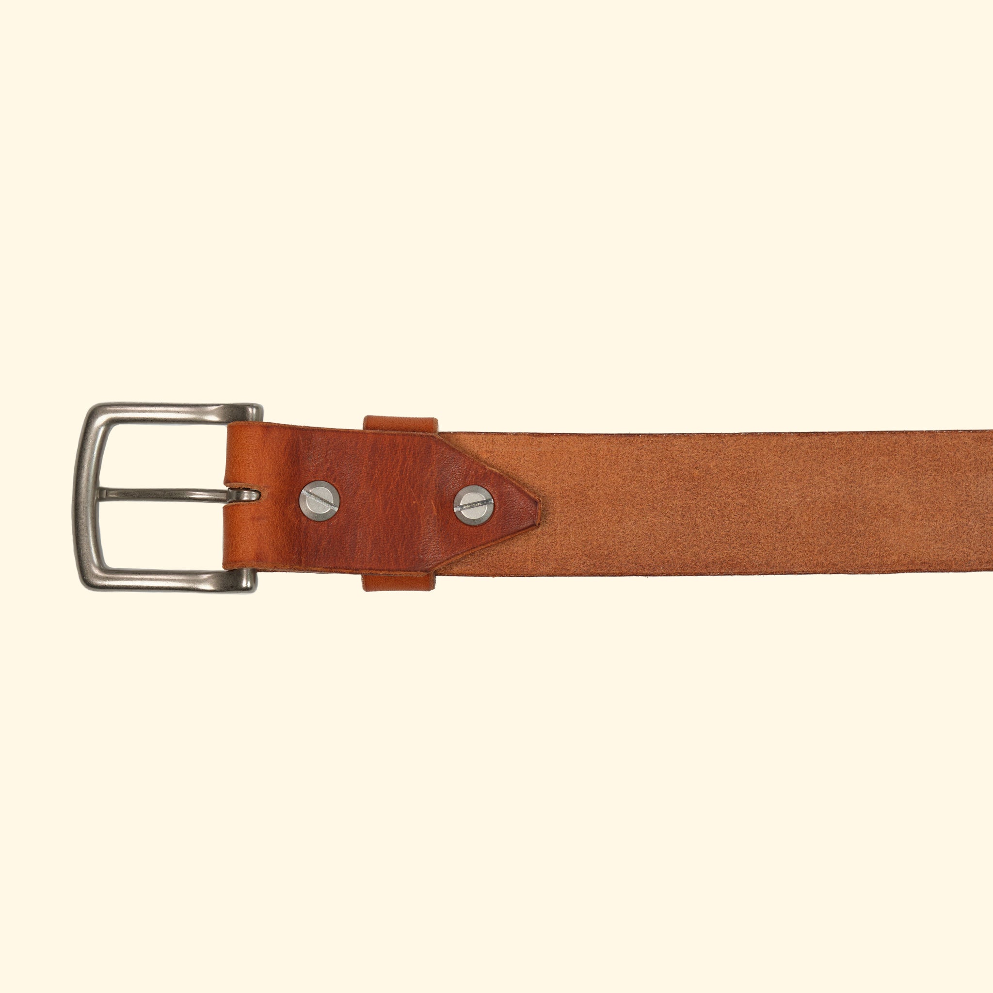op belt, English Tan, Rückseite