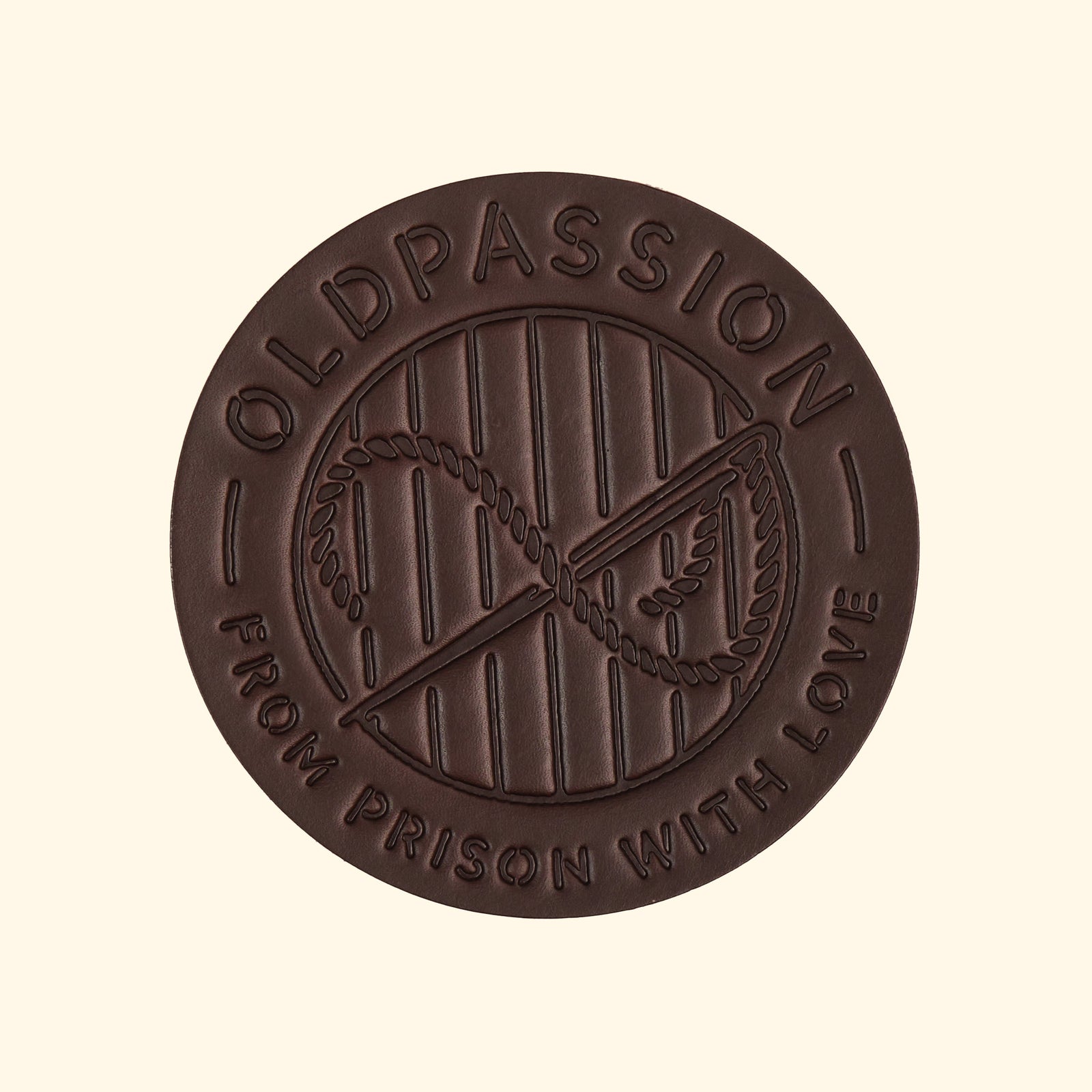 Leather-Coaster_Leder-Glasuntersetzer_Needle-Dunkelbraun-oldpassion-from-prison-with-love