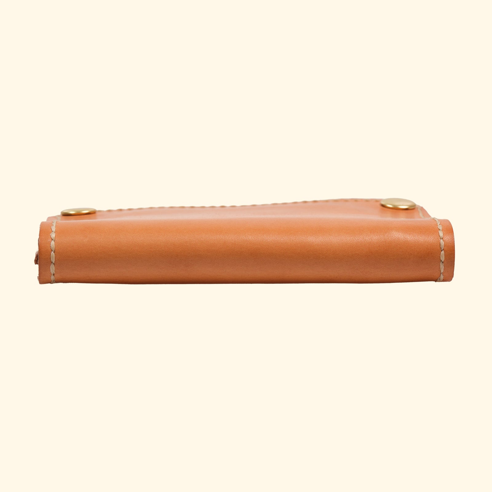 Trucker-Wallet-Extravagantes-Leder-Portemonnaie-nature-Leder-gold-hardware-oldpassion-from-prison-with-love-Seitenansicht-hinten
