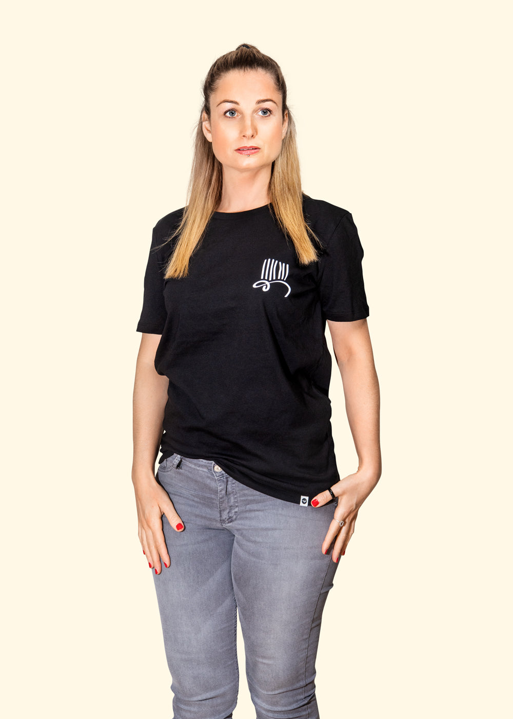 «prison-bars» logo tee - oldpassion - from prison with love