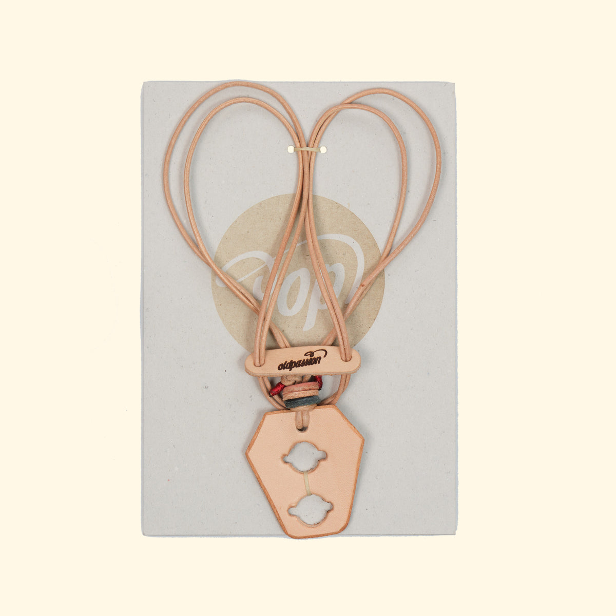 Spec Holder • Echtleder-Brillenkette, handgemacht