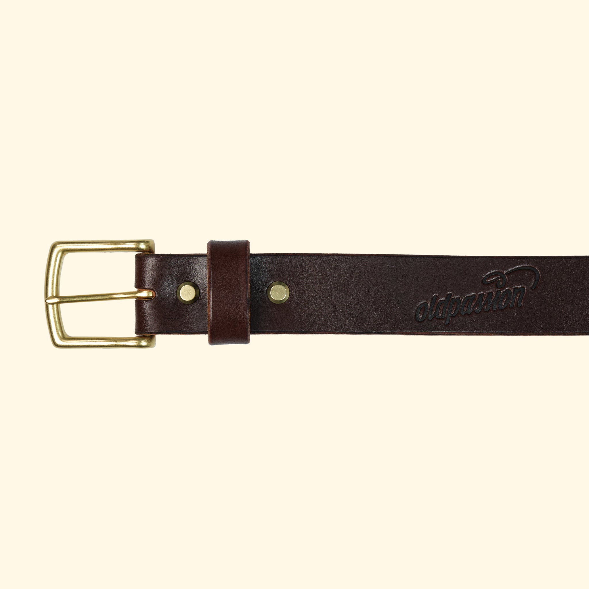 op belt, Havanna Brown, Vorderseite