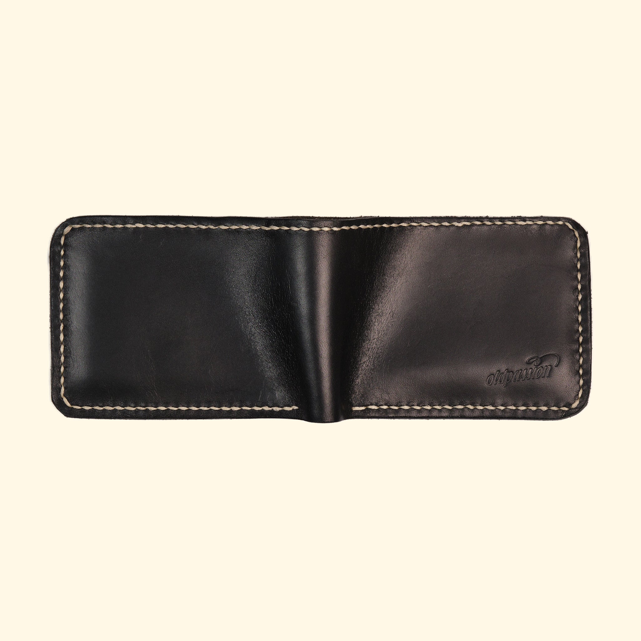 Bifold Coin Wallet, Schwarz