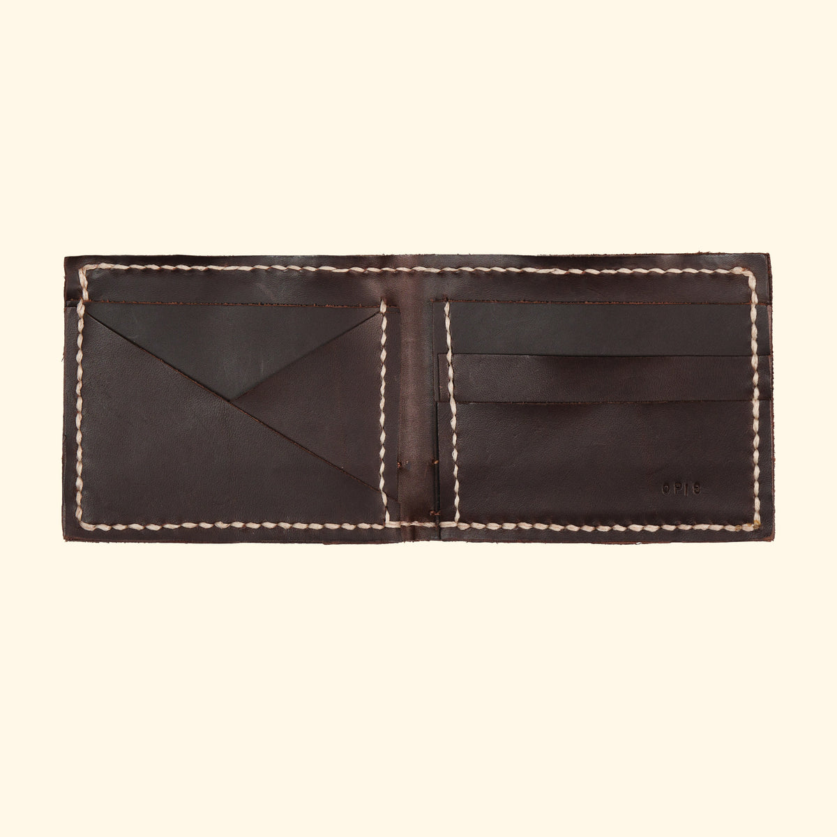 Bifold-Wallet-Limited-Edition-Leder-Portemonnaie-handgemacht-dunkelbraun-oldpasion-from-prison-with-love-kreditkarten-geldnotenfach