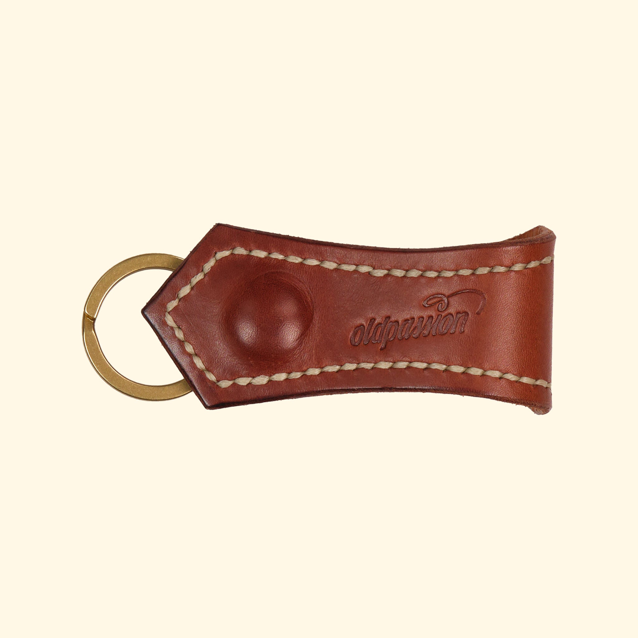 Key Fob, Hellbraun, Vorderseite