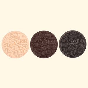 Leather-Coaster_Leder-Glasuntersetzer_Lettering-Kollektion-oldpassion-from-prison-with-love