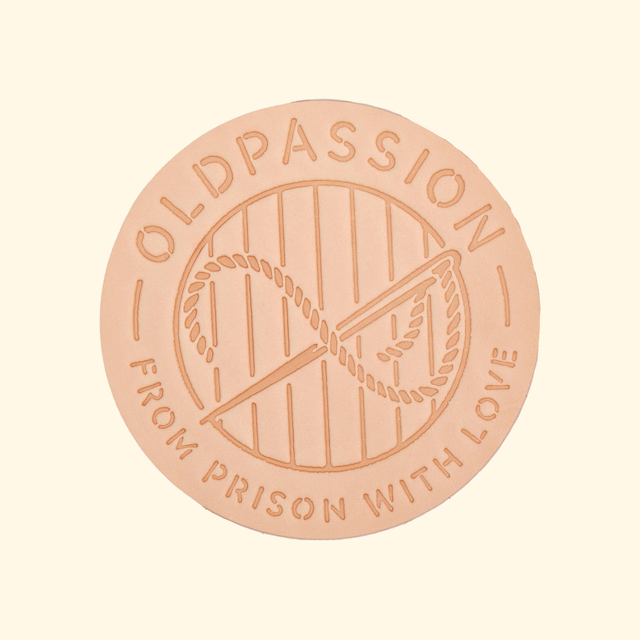 Leather Coaster oldpassion, Nature