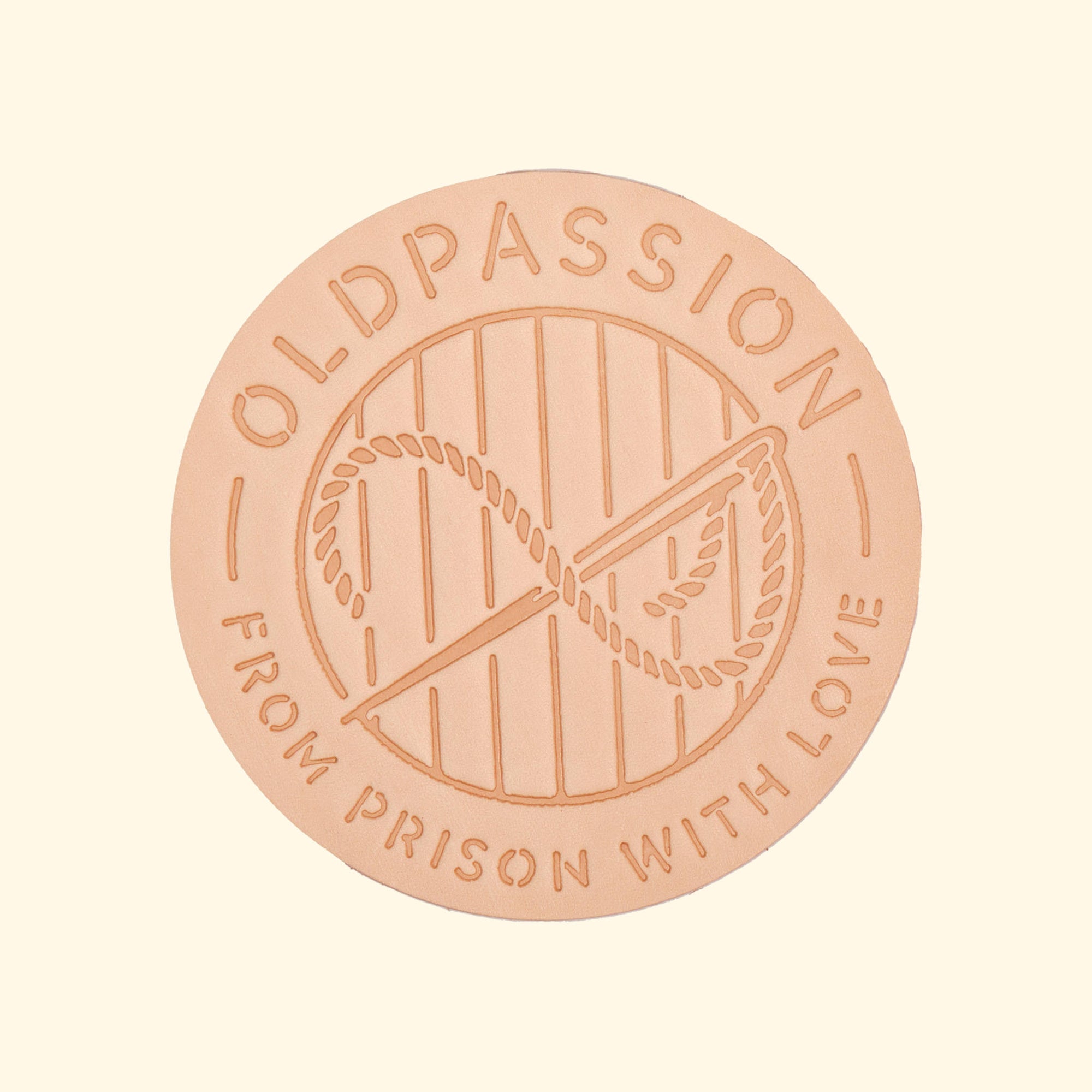 Leather-Coaster_Leder-Glasuntersetzer_Needle-nature-oldpassion-from-prison-with-love