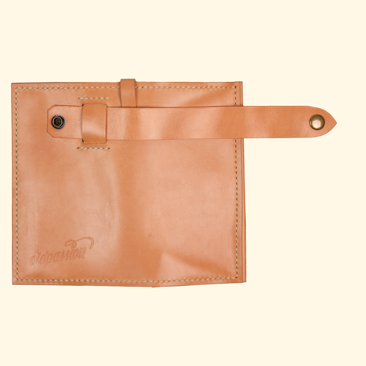 Long-Wallet-Maximum-Style-hangefertigtes-Leder-Portemonnaie-nature-rueckseite-geoeffnet-oldpassion-from-prison-with-love