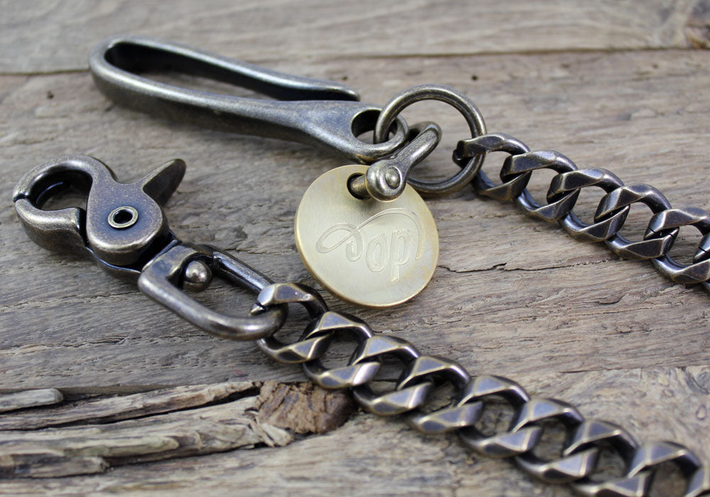 Wallet Chain • Massive Portemonnaie Kette • Antique • Schlüsselkette • oldpassion