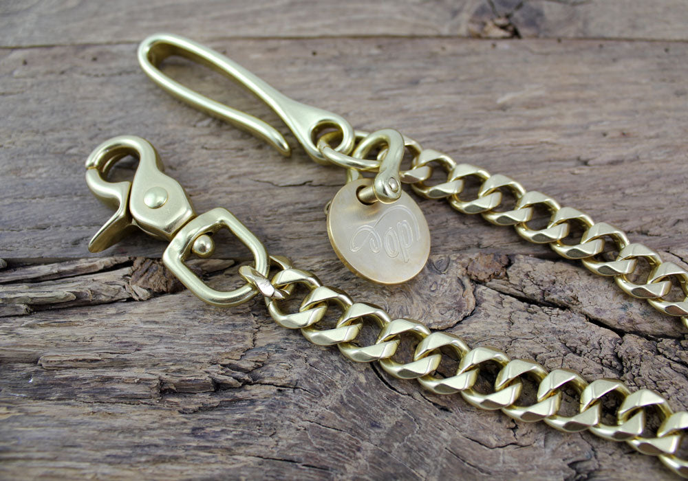 Wallet Chain • Massive Portemonnaie Kette • Gold • Schlüsselkette • oldpassion