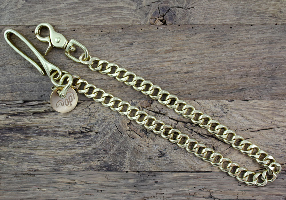 Wallet Chain • Massive Portemonnaie Kette • Gold • Schlüsselkette • oldpassion