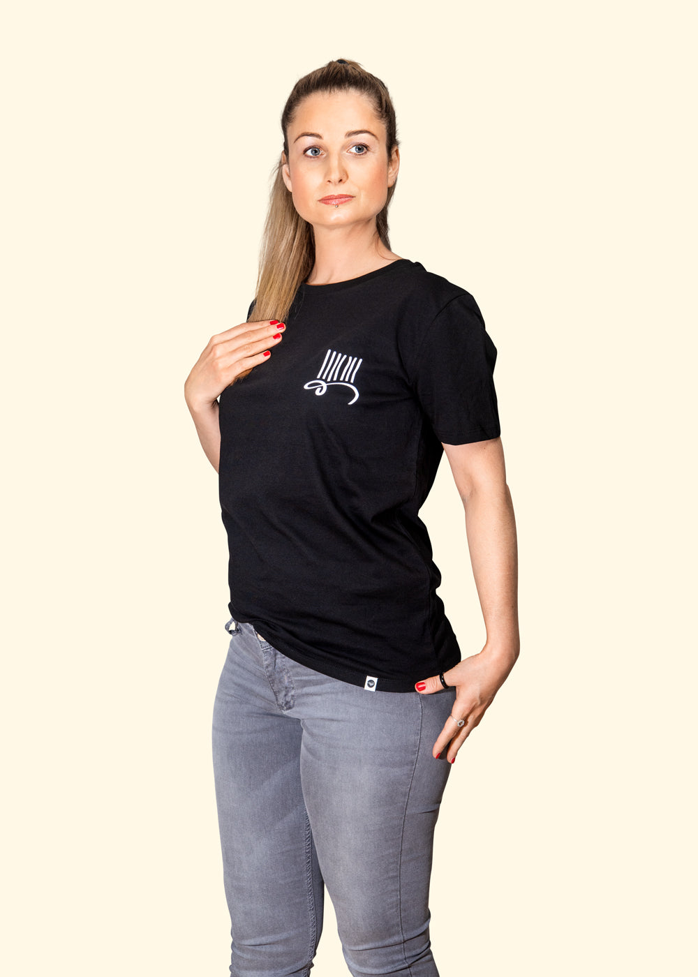 «prison-bars» logo tee - oldpassion - from prison with love